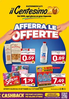 Anteprima dell'opuscolo Il Centesimo volantino dal negozio Il Centesimo valido da 22/09/2026