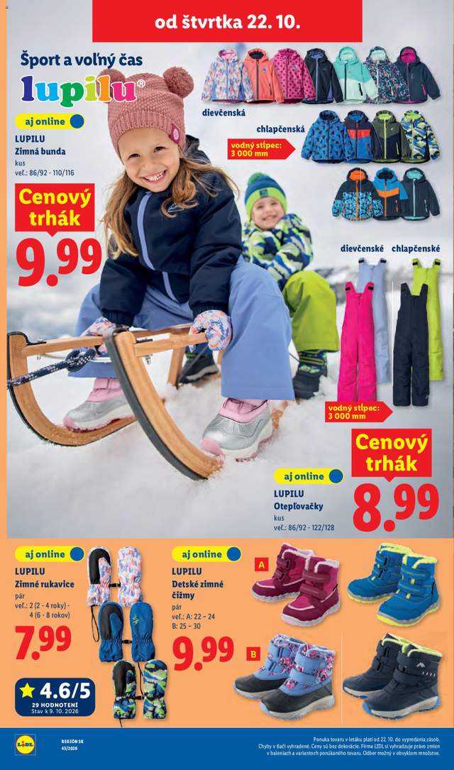 Nový Lidl leták od 19.10.