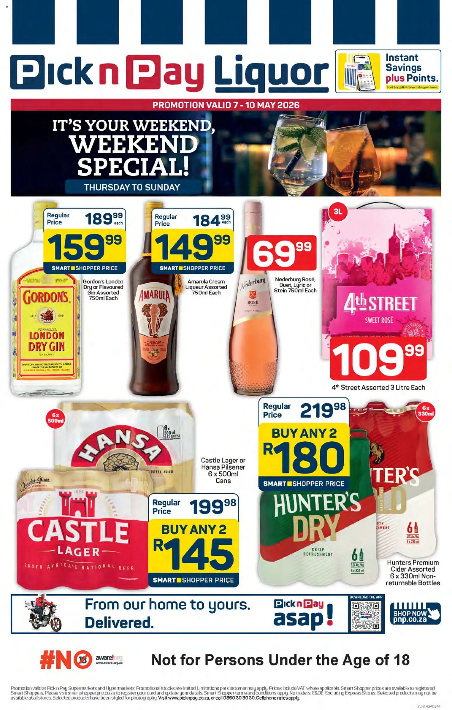 Preview of Pick n Pay flyer valid from 07/05/2026