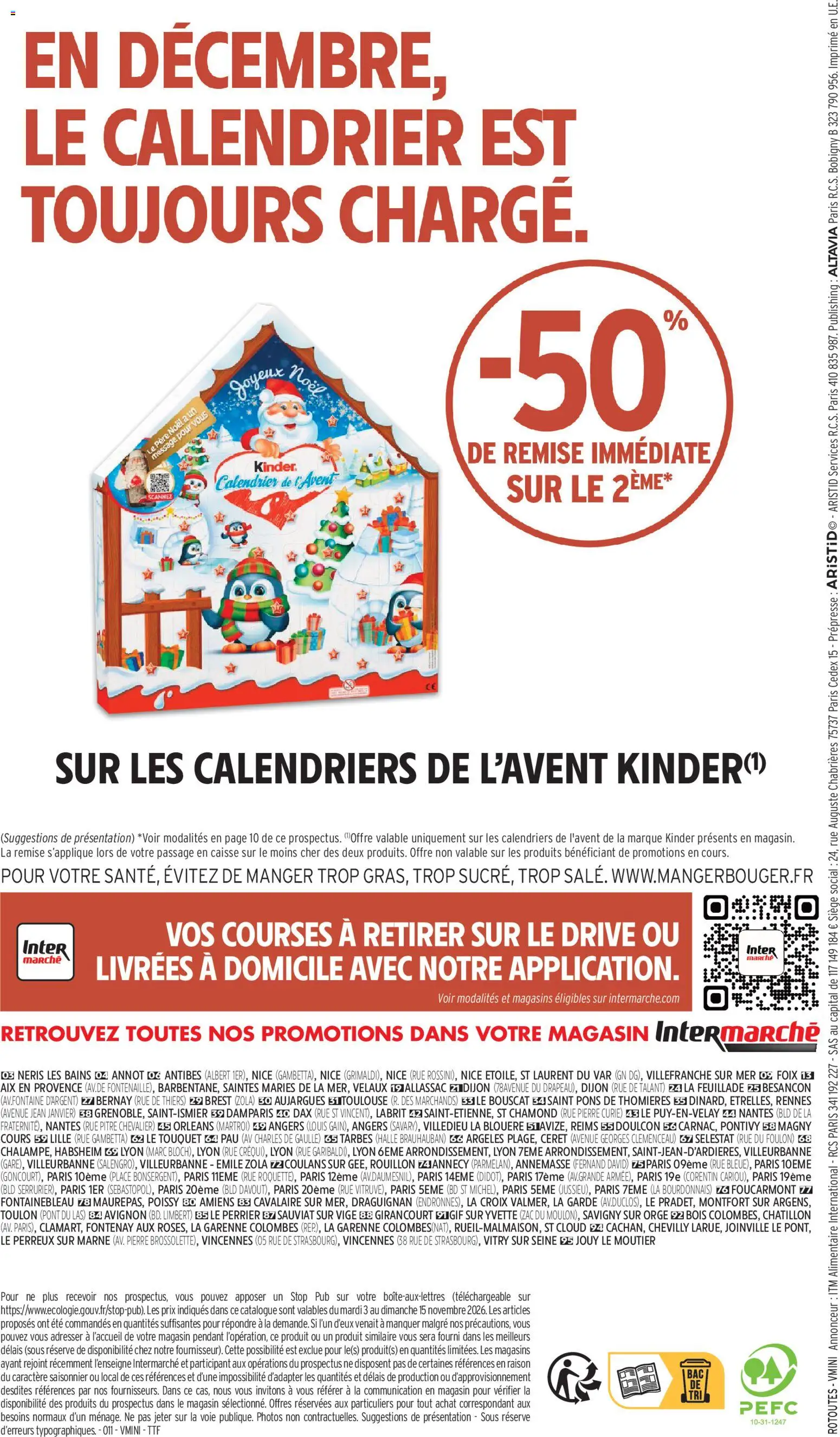 Prévisualisation de Intermarché catalogue du magasin Intermarché formulaire valide 03/11/2026