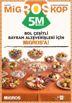 Migros Migros Katalog - 5M Migroskop Dijital 14.05.2026 - Broşürünün önizlemesi