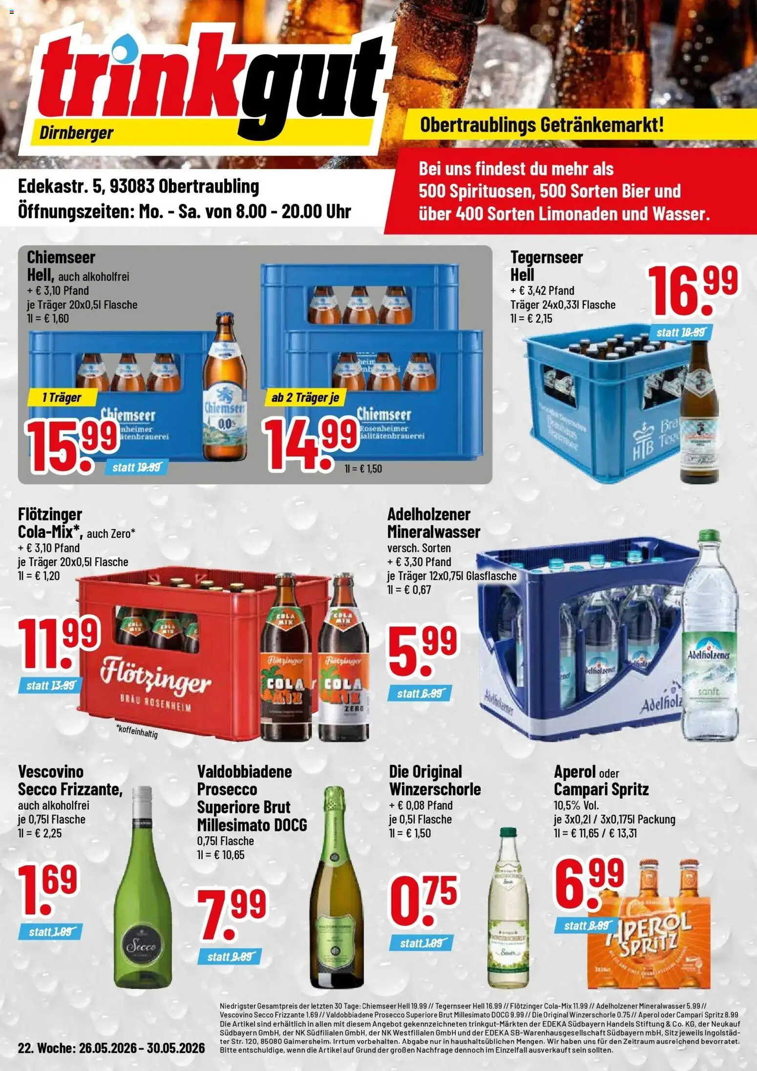Vorschau von dem Prospekt des Geschäftes Trinkgut, gültig ab dem 26.05.2026