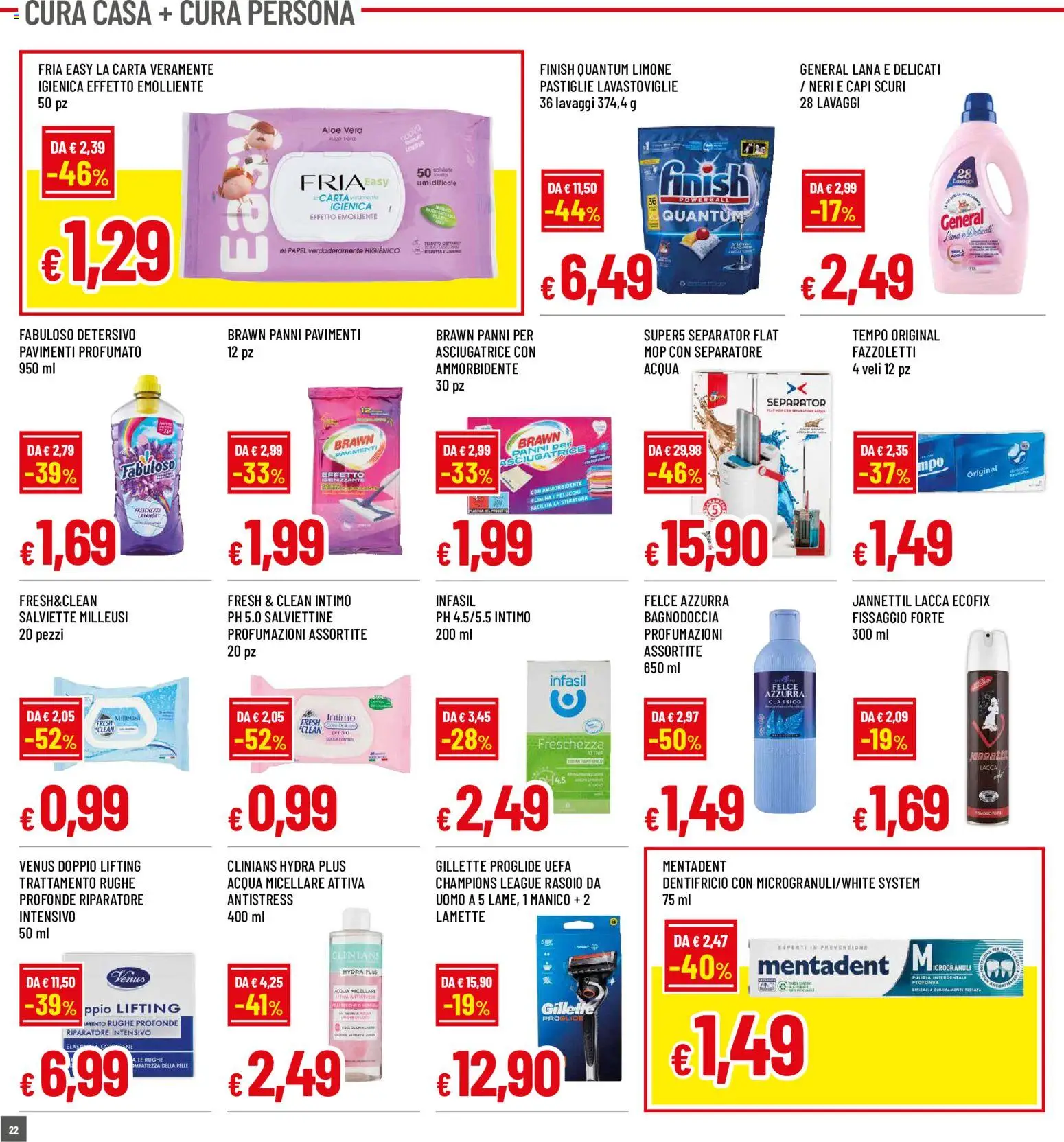 Anteprima dell'opuscolo Famila volantino Biella dal negozio Famila valido da 03/09/2026 - Acqua, Limone, Intimo, Ammorbidente, Acqua micellare, Rasoio, Dentifricio, Lacca