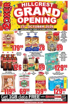 Preview of Boxer flyer valid from 23/10/2026