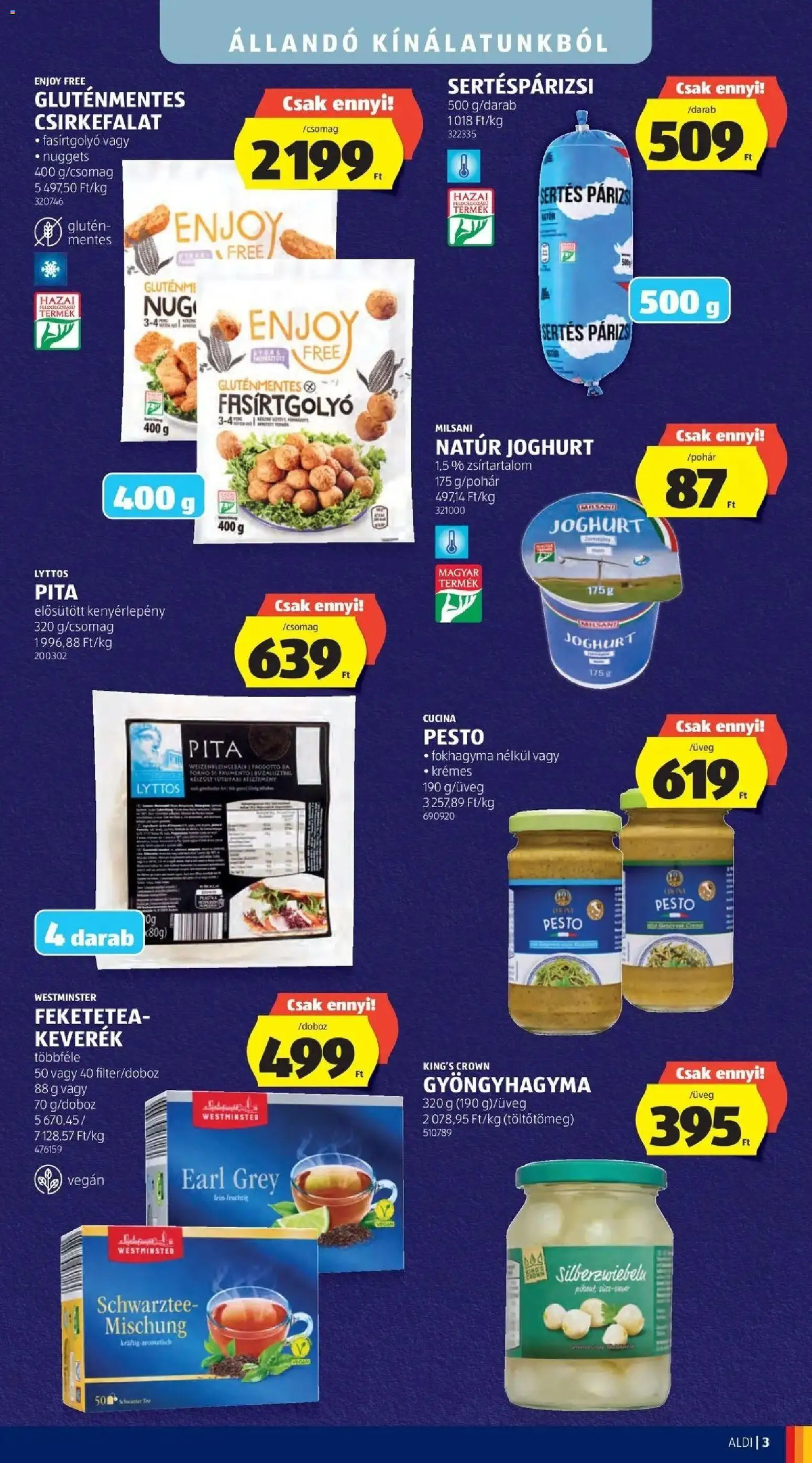 Aldi - Aldi aktuális akciós újság megtekintése, amely érvényes 2026.10.24.-től
