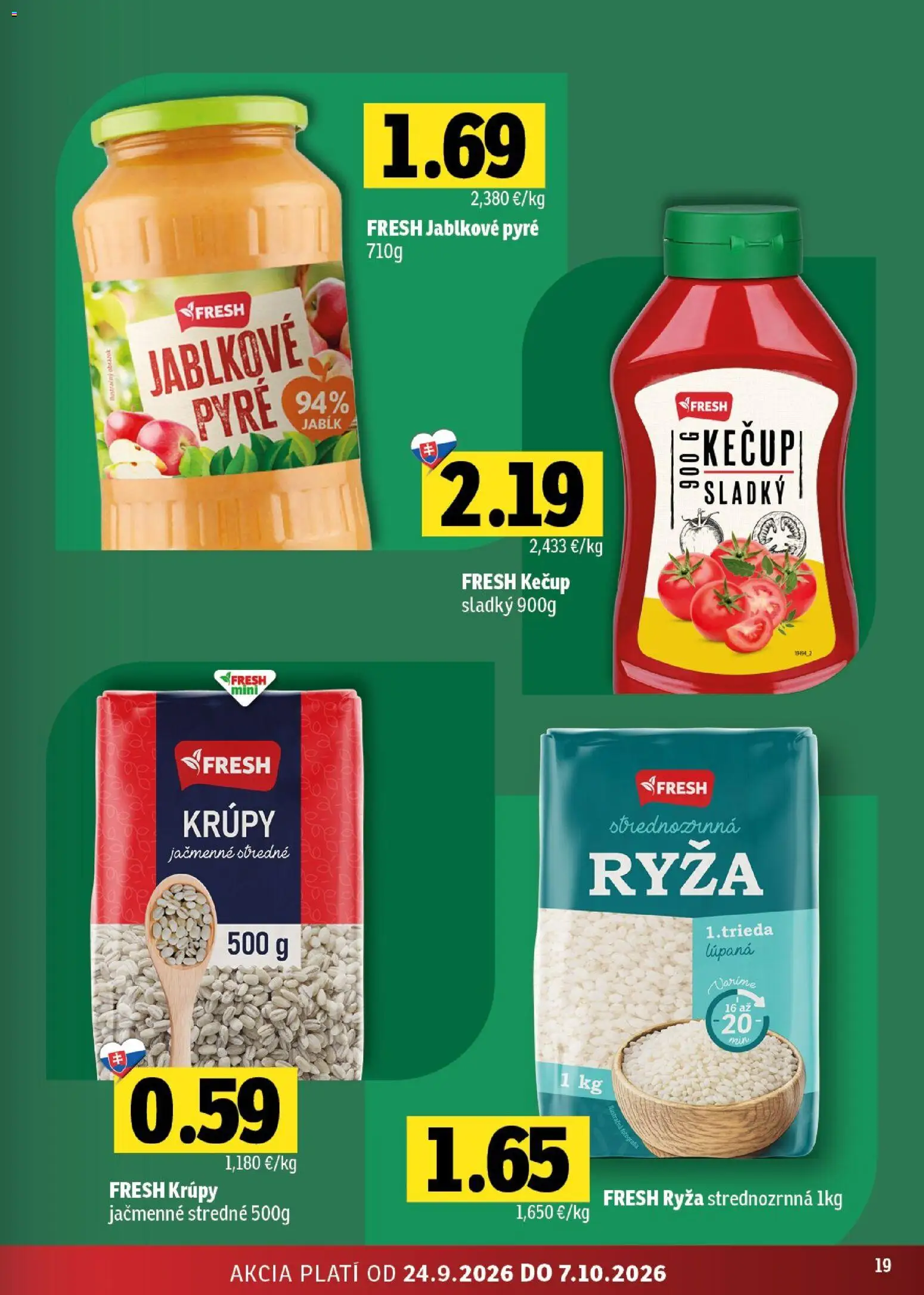 Náhľad Fresh letáku platného od 24.09.2026