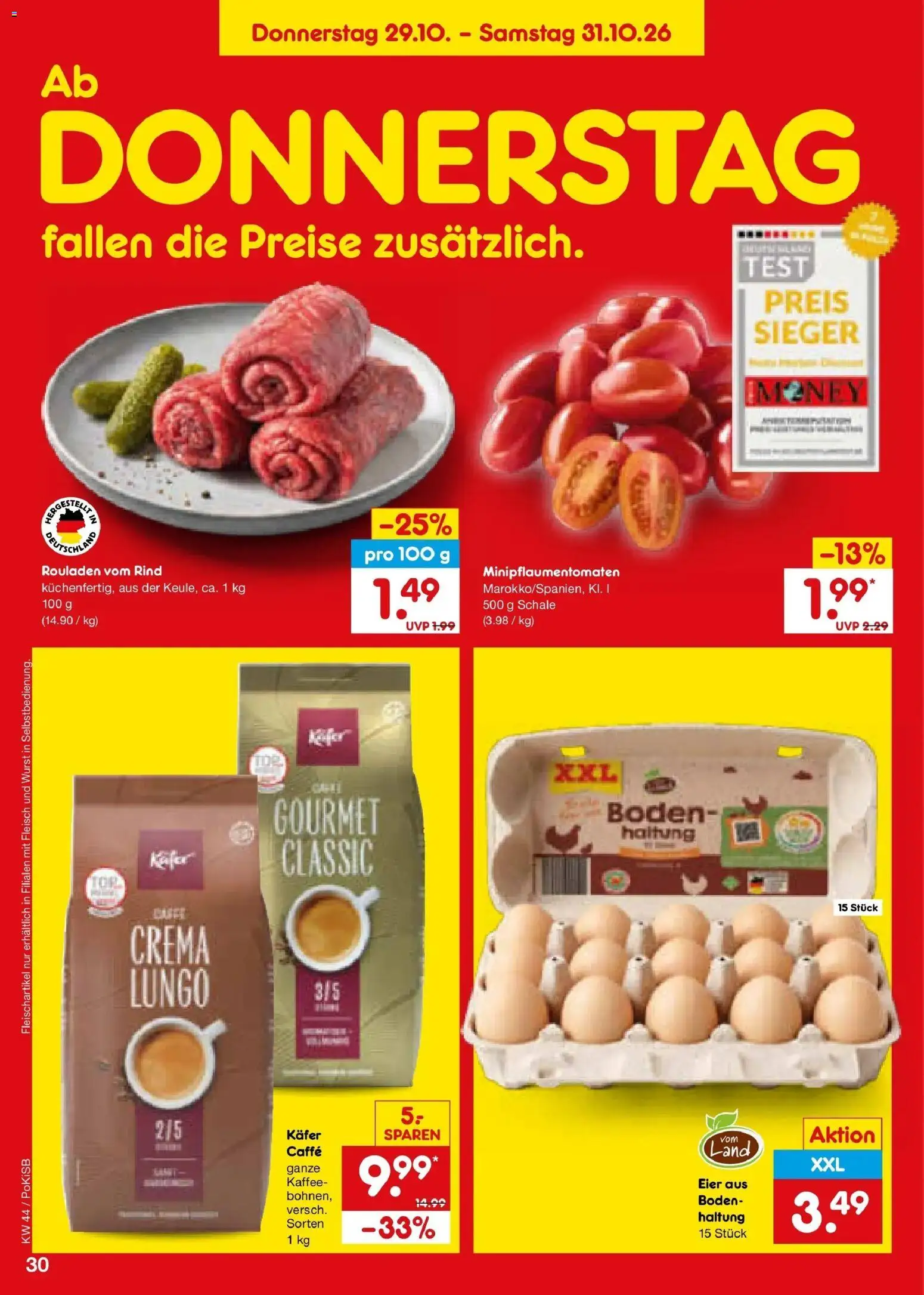 Vorschau von dem Prospekt des Geschäftes Netto Marken-Discount, gültig ab dem 26.10.2026