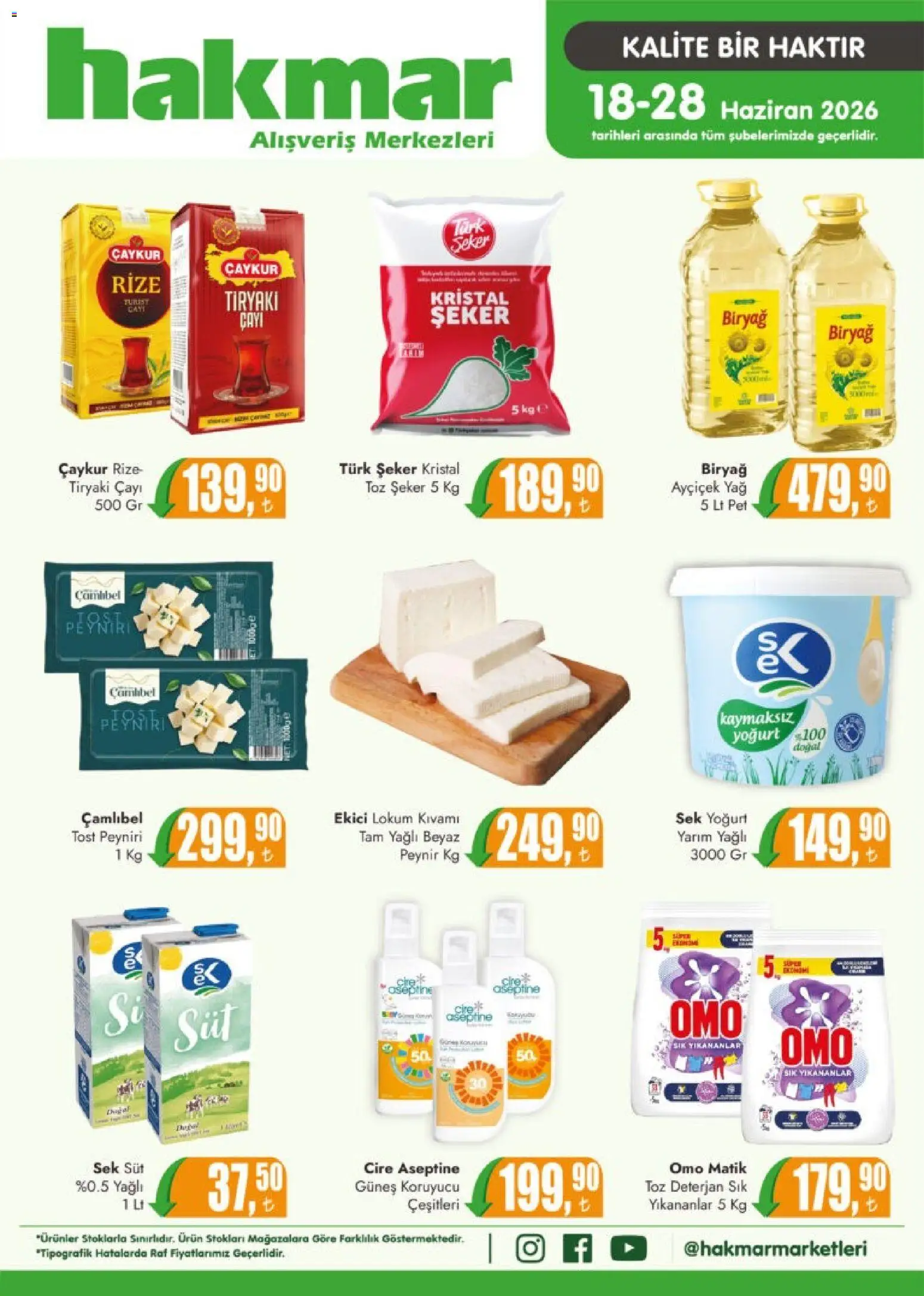 Hakmar Hakmar Katalog 18.06.2026 - Broşürünün önizlemesi