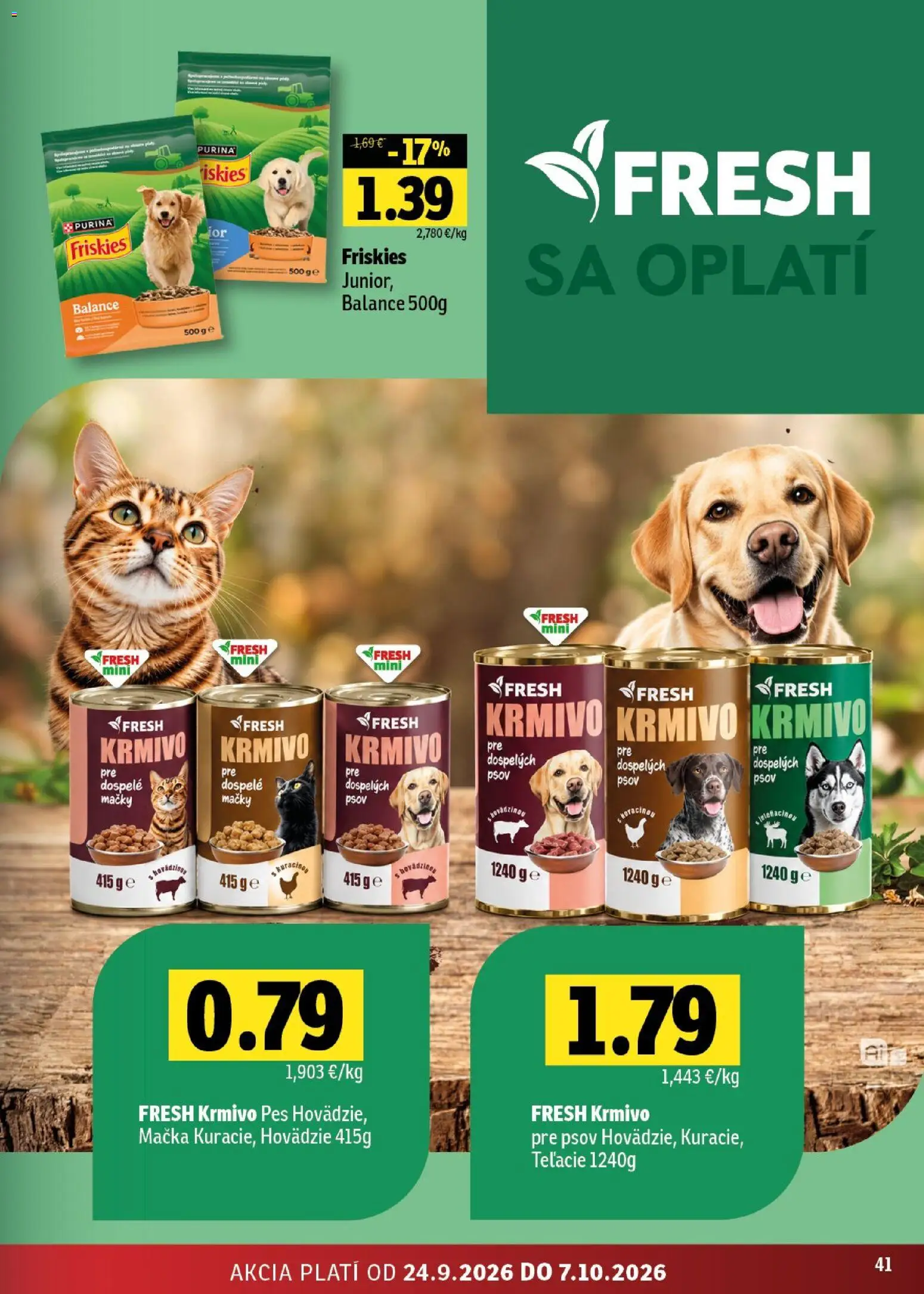 Náhľad Fresh letáku platného od 24.09.2026