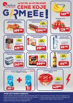 Pregled Medius kataloga - važi od 21.08.2026