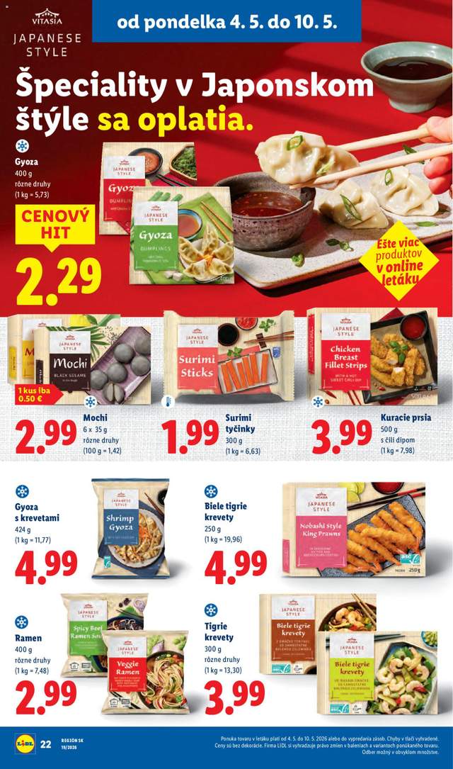 Nový Lidl leták od 04.05.