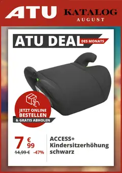 Vorschau von dem Prospekt des Geschäftes ATU, gültig ab dem 01.08.2026