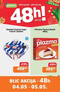 Pregled Gomex kataloga - važi od 04.05.2026