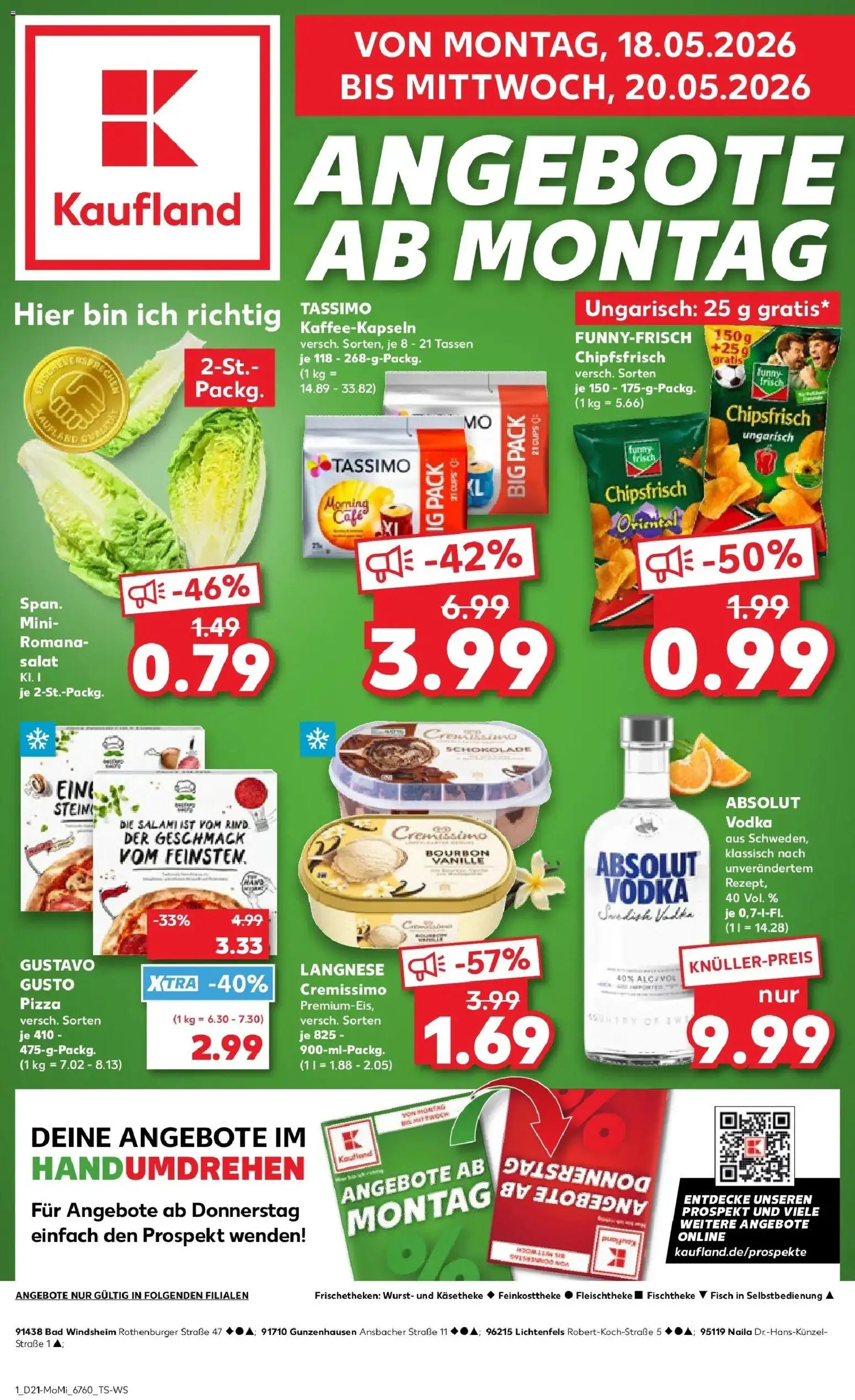 Vorschau von dem Prospekt des Geschäftes Kaufland, gültig ab dem 18.05.2026