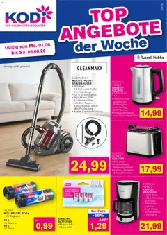 Vorschau von dem Prospekt des Geschäftes KODi, gültig ab dem 01.06.2026