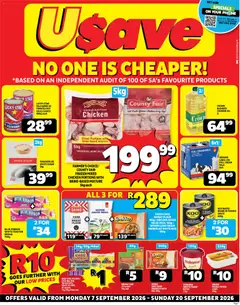 Preview of Usave flyer valid from 07/09/2026
