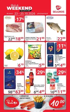 Previzualizarea de cataloage: Selgros Selgros Catalog Oferte de weekend valabil de la 23.10.2026
