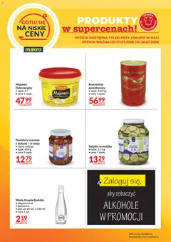 Pogląd gazetki "Makro gazetka - Gotuj się na niskie ceny" ze sklepu Makro ważnej od 07.07.2026