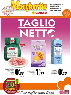 Anteprima dell'opuscolo Conad volantino Margherita Sicilia dal negozio Conad valido da 23/09/2026