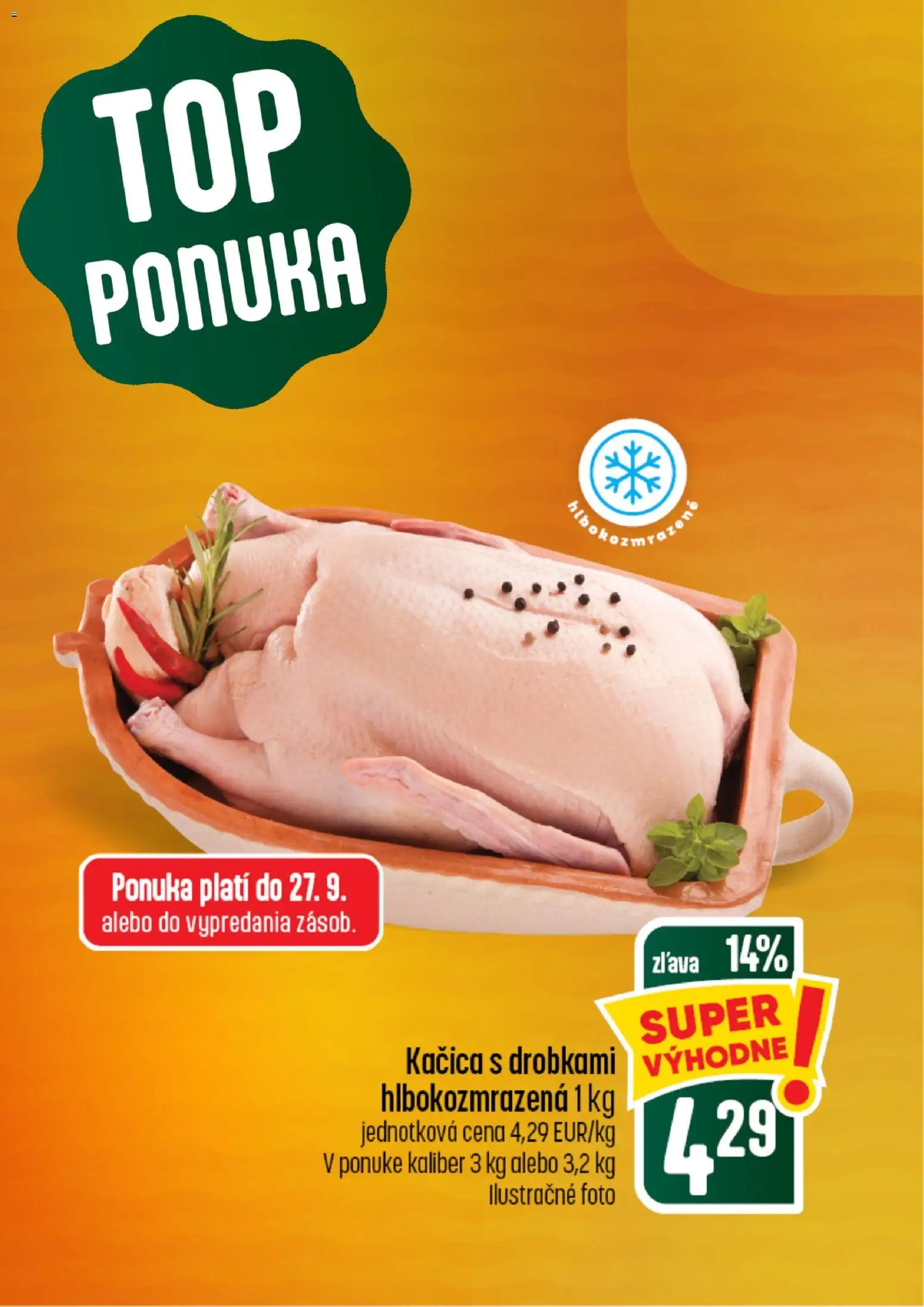 Náhľad COOP Jednota letáku platného od 24.09.2026