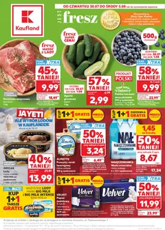 Pogląd gazetki "Kaufland gazetka" ze sklepu Kaufland ważnej od 30.07.2026