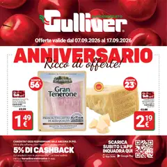 Anteprima dell'opuscolo Gulliver volantino dal negozio Gulliver valido da 07/09/2026