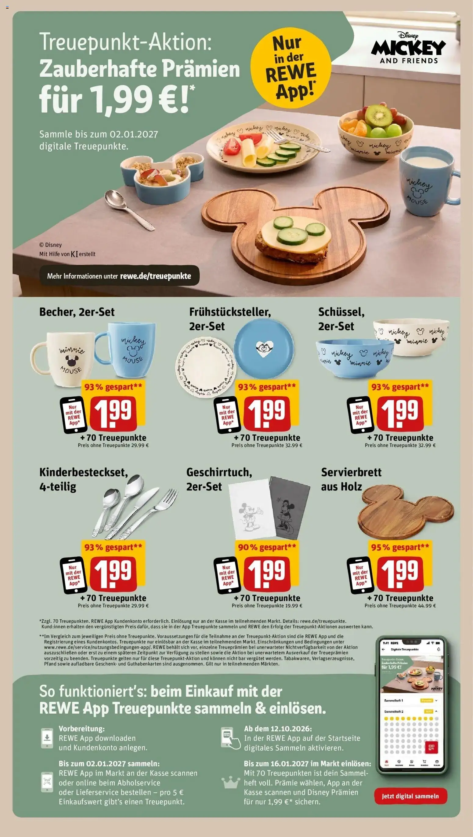 Vorschau von dem Prospekt des Geschäftes Rewe, gültig ab dem 12.10.2026