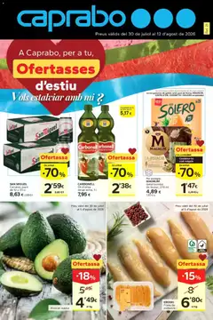 Vista previa del folleto de la tienda Caprabo válido desde el 30/07/2026 