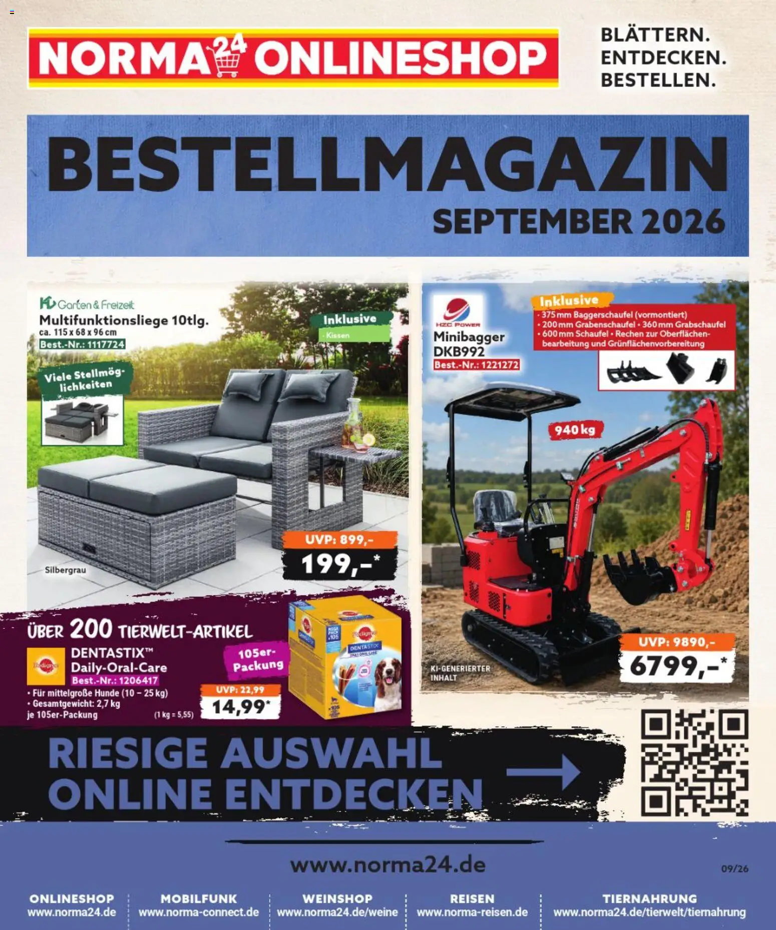Vorschau von dem Prospekt des Geschäftes Norma, gültig ab dem 01.09.2026