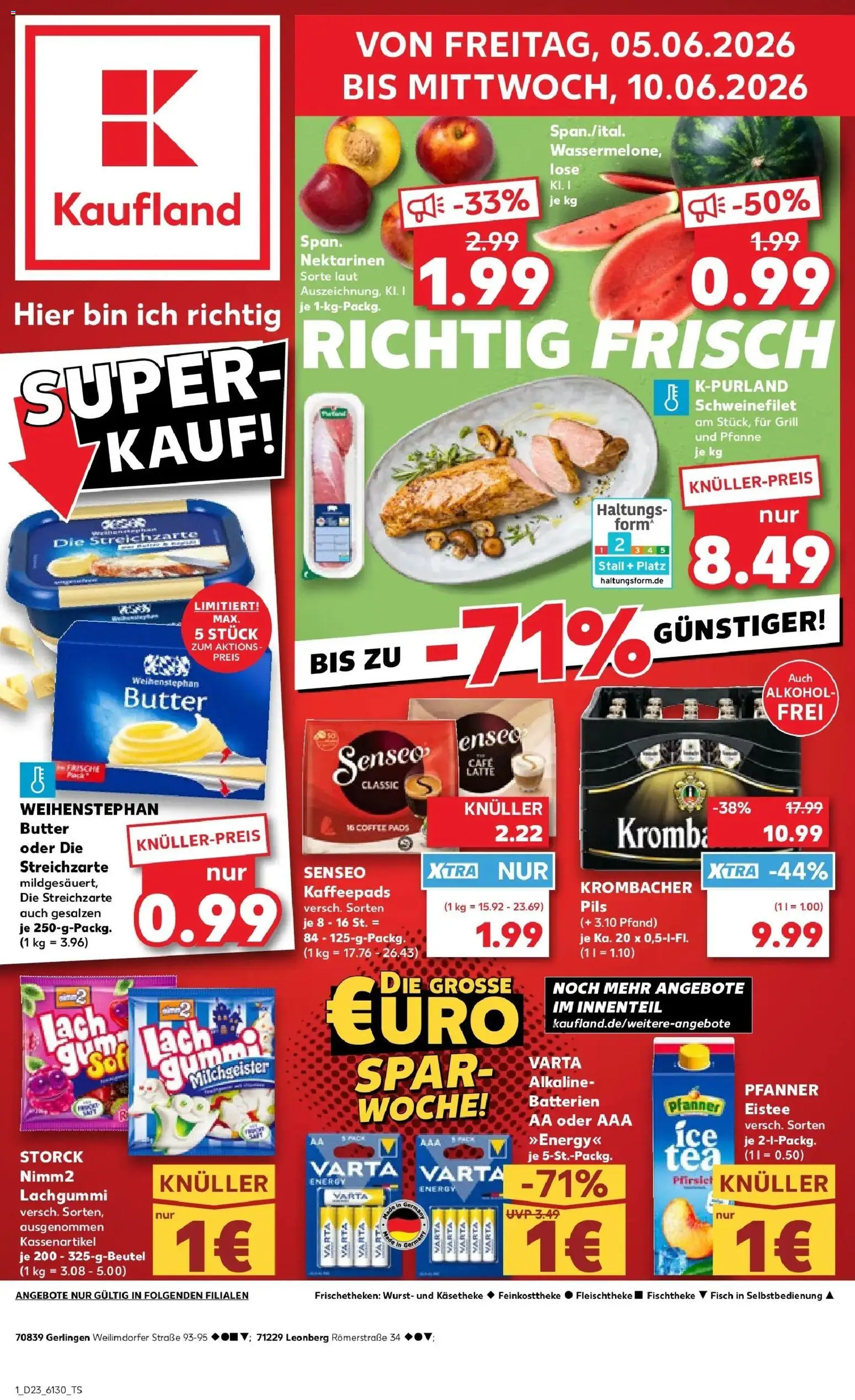 Vorschau von dem Prospekt des Geschäftes Kaufland, gültig ab dem 04.06.2026