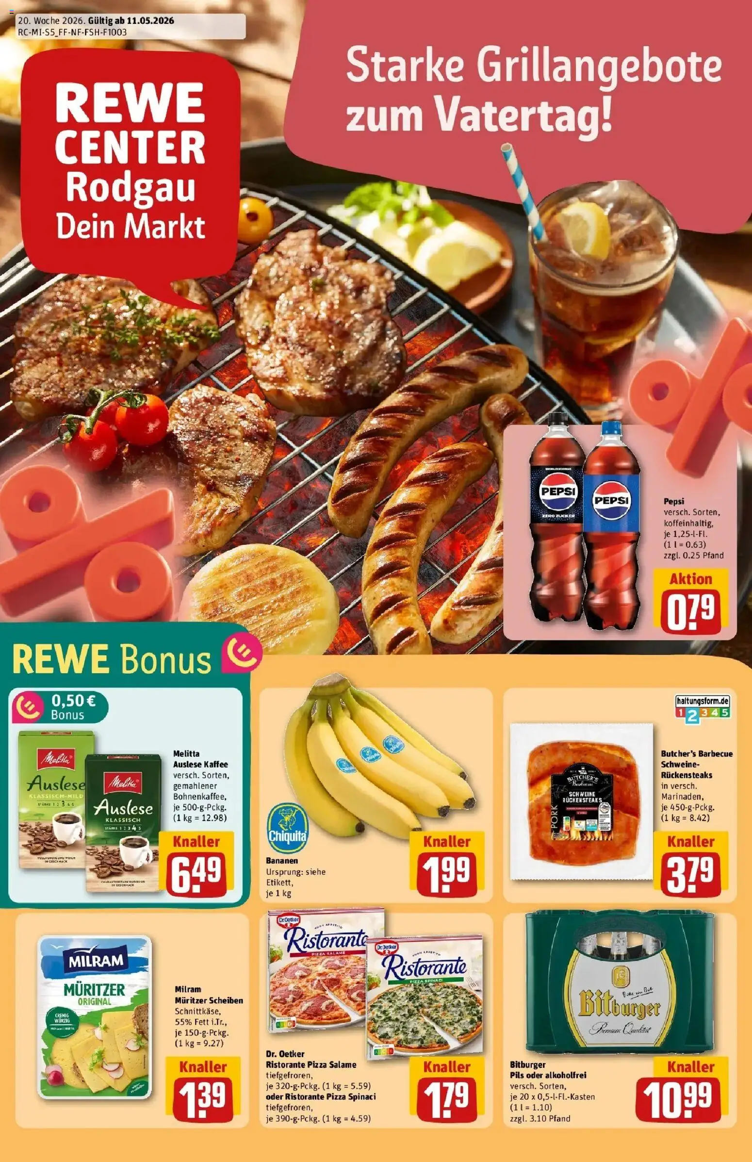 Vorschau von dem Prospekt des Geschäftes Rewe, gültig ab dem 10.05.2026