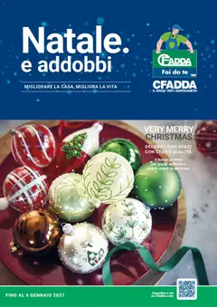 Anteprima dell'opuscolo CFadda volantino Natale dal negozio CFadda valido da 22/10/2026