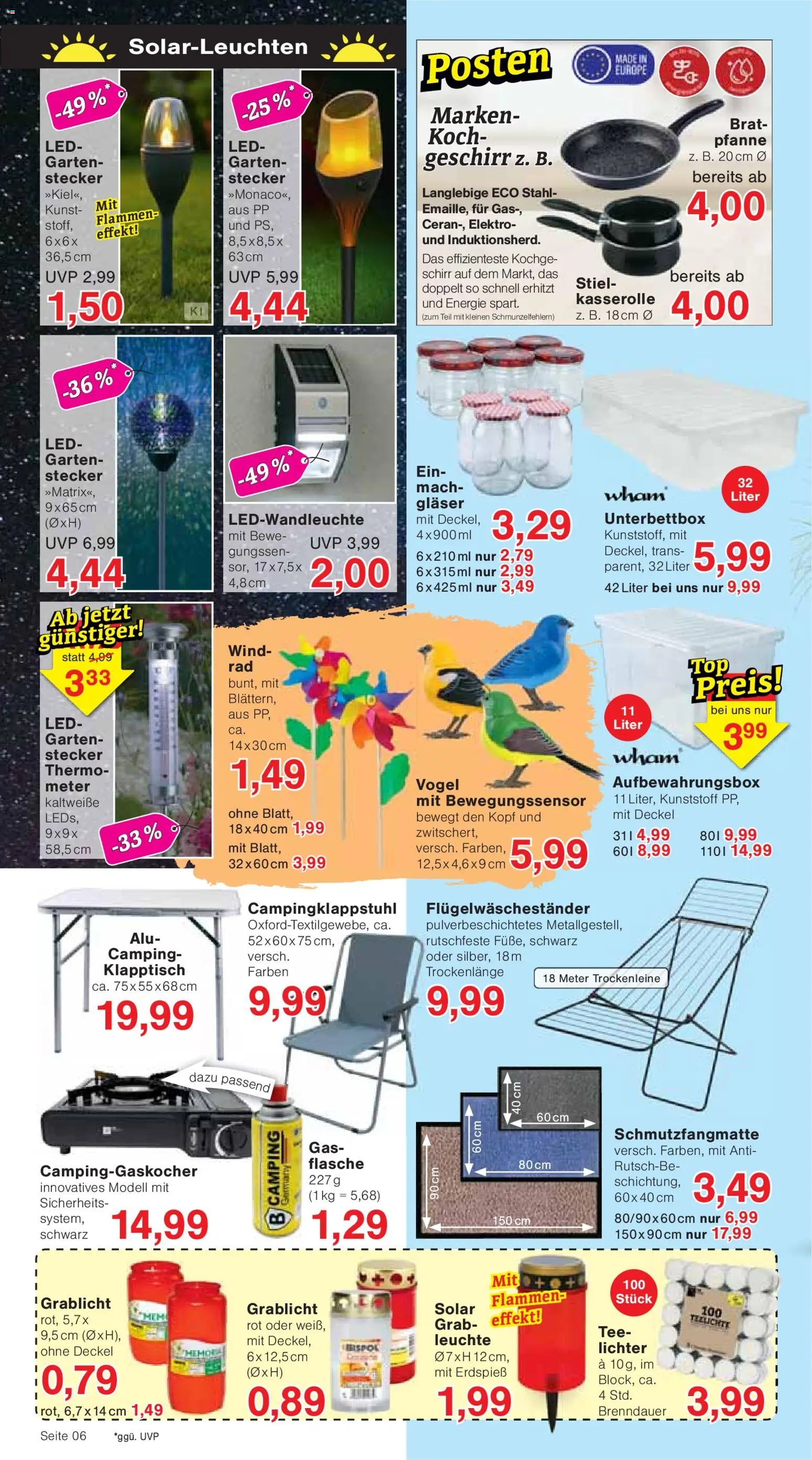 Vorschau von dem Prospekt des Geschäftes Wiglo Wunderland, gültig ab dem 07.09.2026 - Tee, Schmutzfangmatte