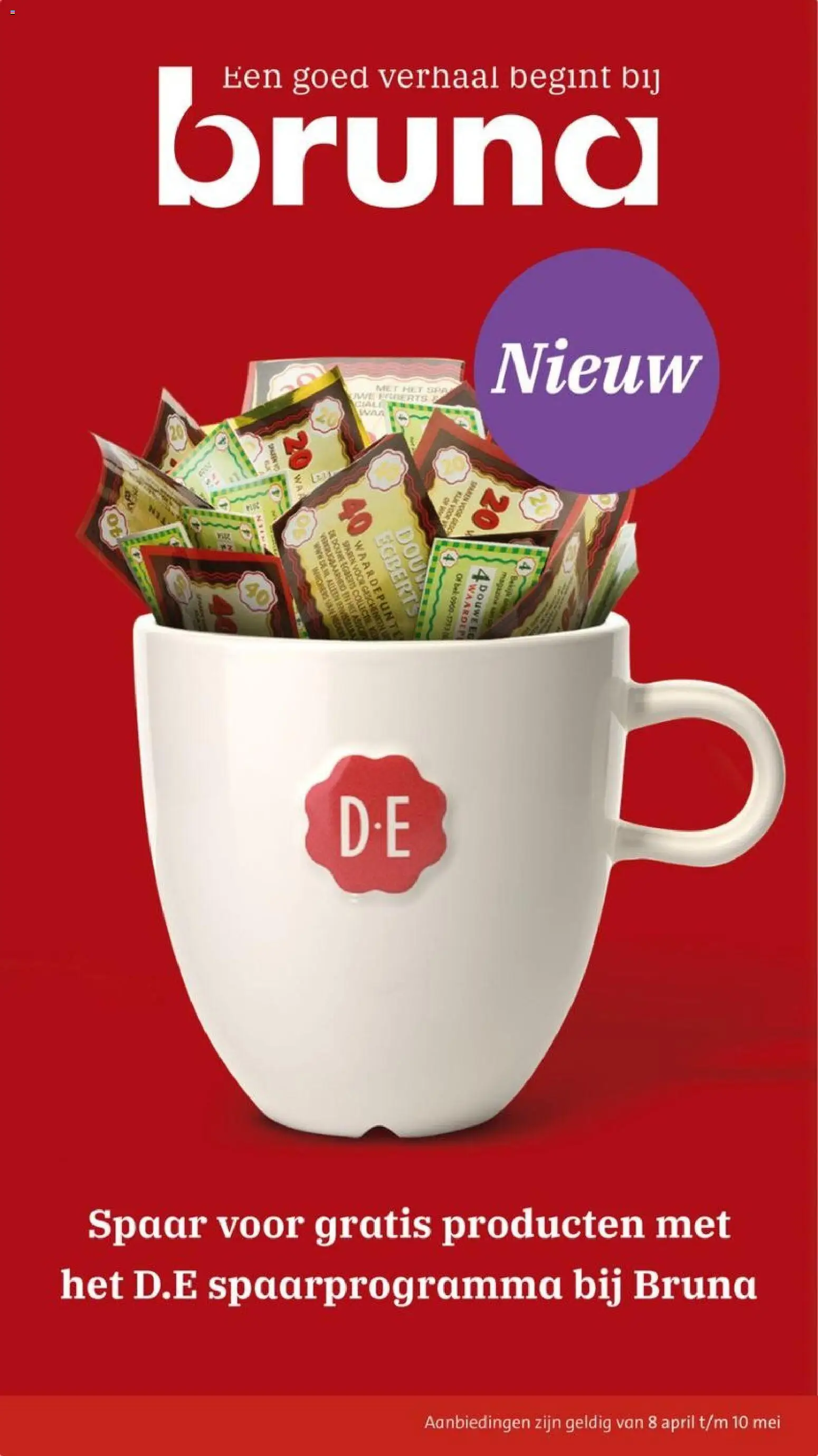 Voorbeeld van Bruna folder - Jouw koffiemoment begint hier van winkel Bruna geldig vanaf 08-04-2026