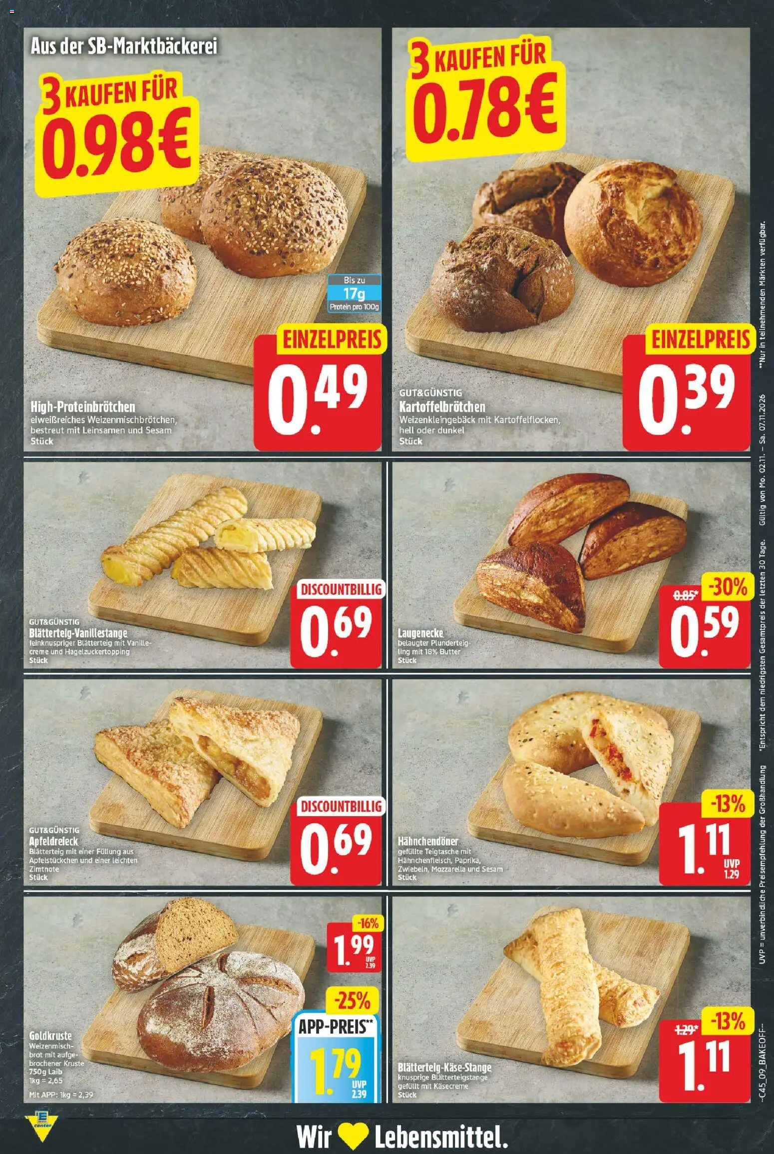 Vorschau von dem Prospekt des Geschäftes E center, gültig ab dem 02.11.2026