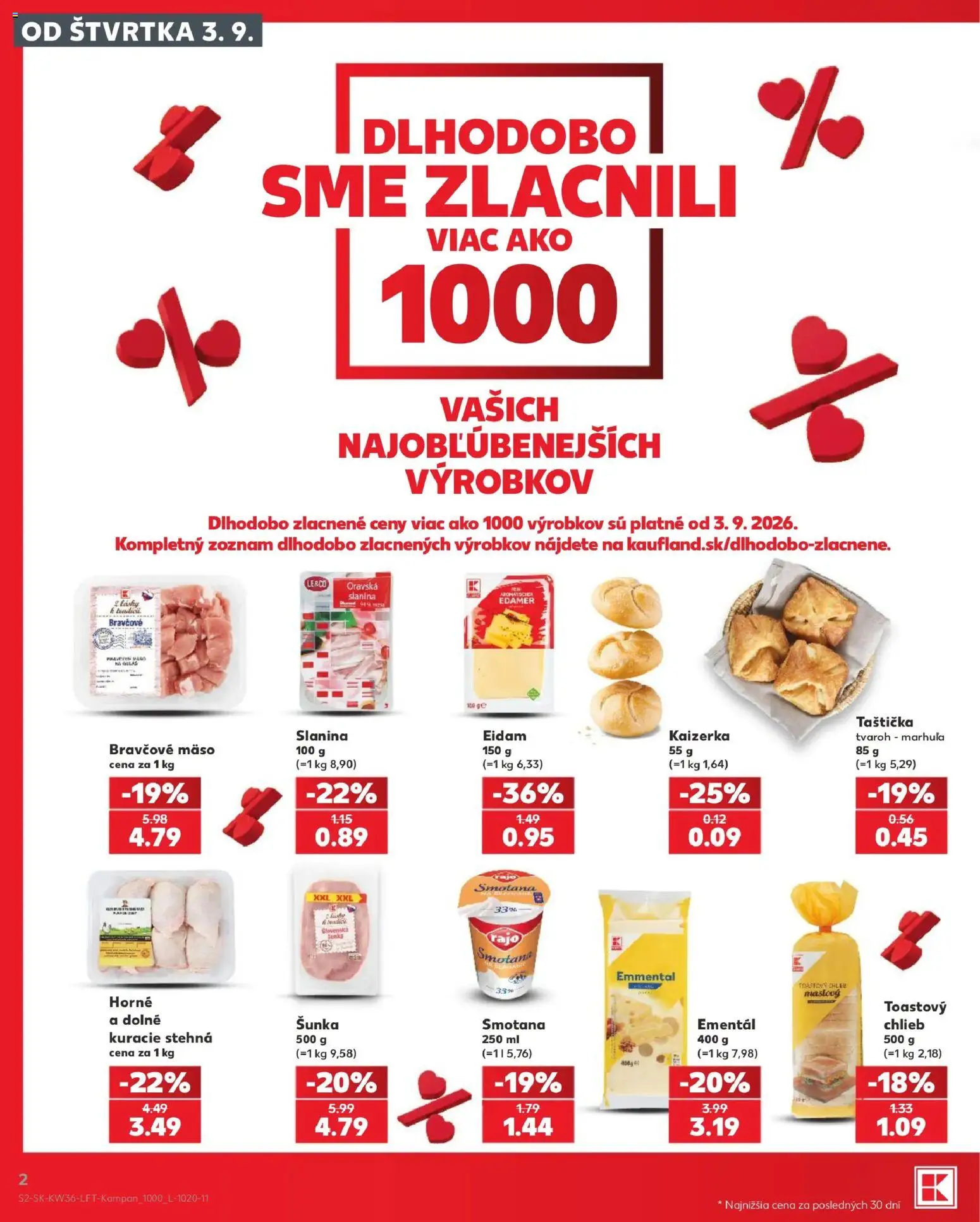 Náhľad Kaufland letáku platného od 03.09.2026