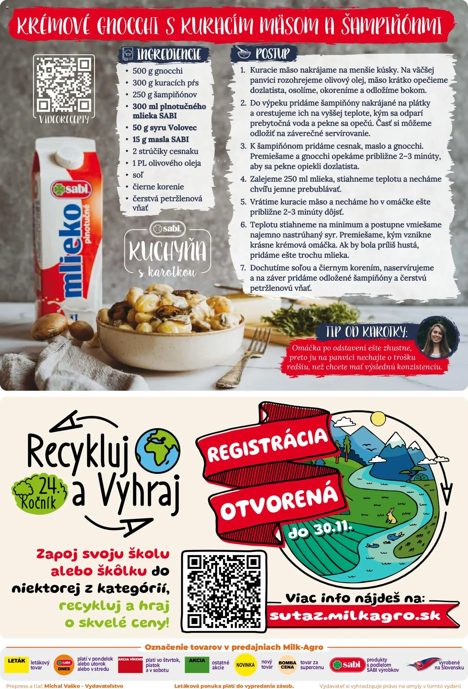 Náhľad Milk Agro letáku platného od 16.09.2026