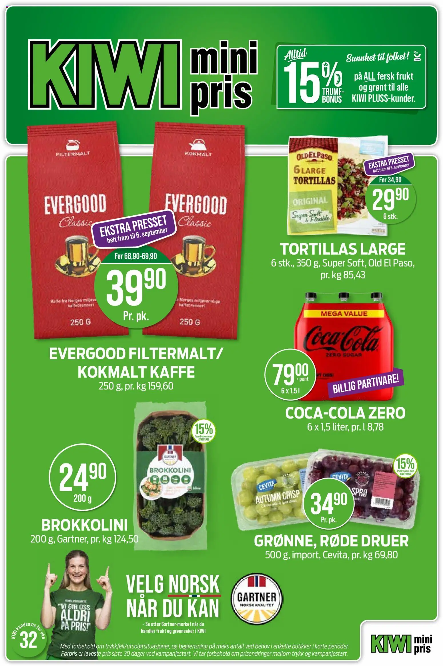 Forhåndsvis Kiwi kundeavis fra butikk Kiwi gyldig fra 03/08/2026