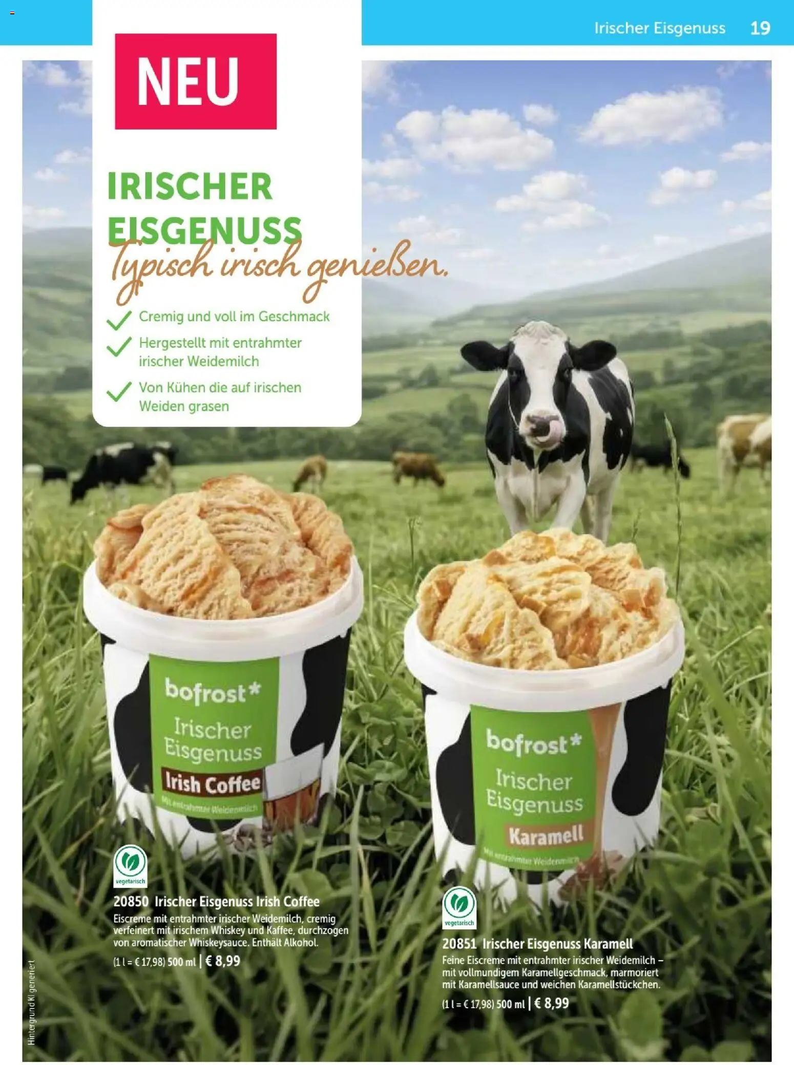 Vorschau von dem Prospekt des Geschäftes Bofrost, gültig ab dem 07.09.2026 - Whiskey, Eiscreme