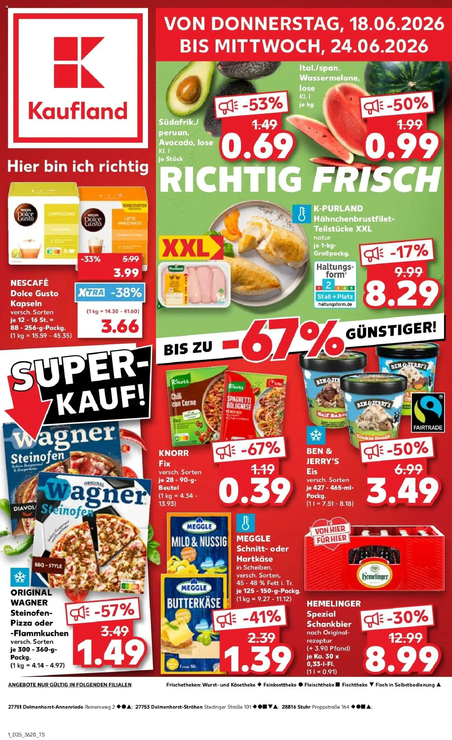 Vorschau von dem Prospekt des Geschäftes Kaufland, gültig ab dem 18.06.2026