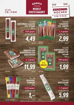 Vorschau der Angebote: Radatz Radatz Wurst Grossmarkt gültig ab 05.10.2026