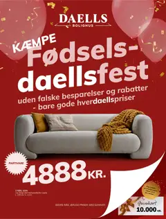 Eksempel på tilbudsavis Daells Bolighus - Tilbudsavis fra butik Daells Bolighus gyldig fra 23/09/2026