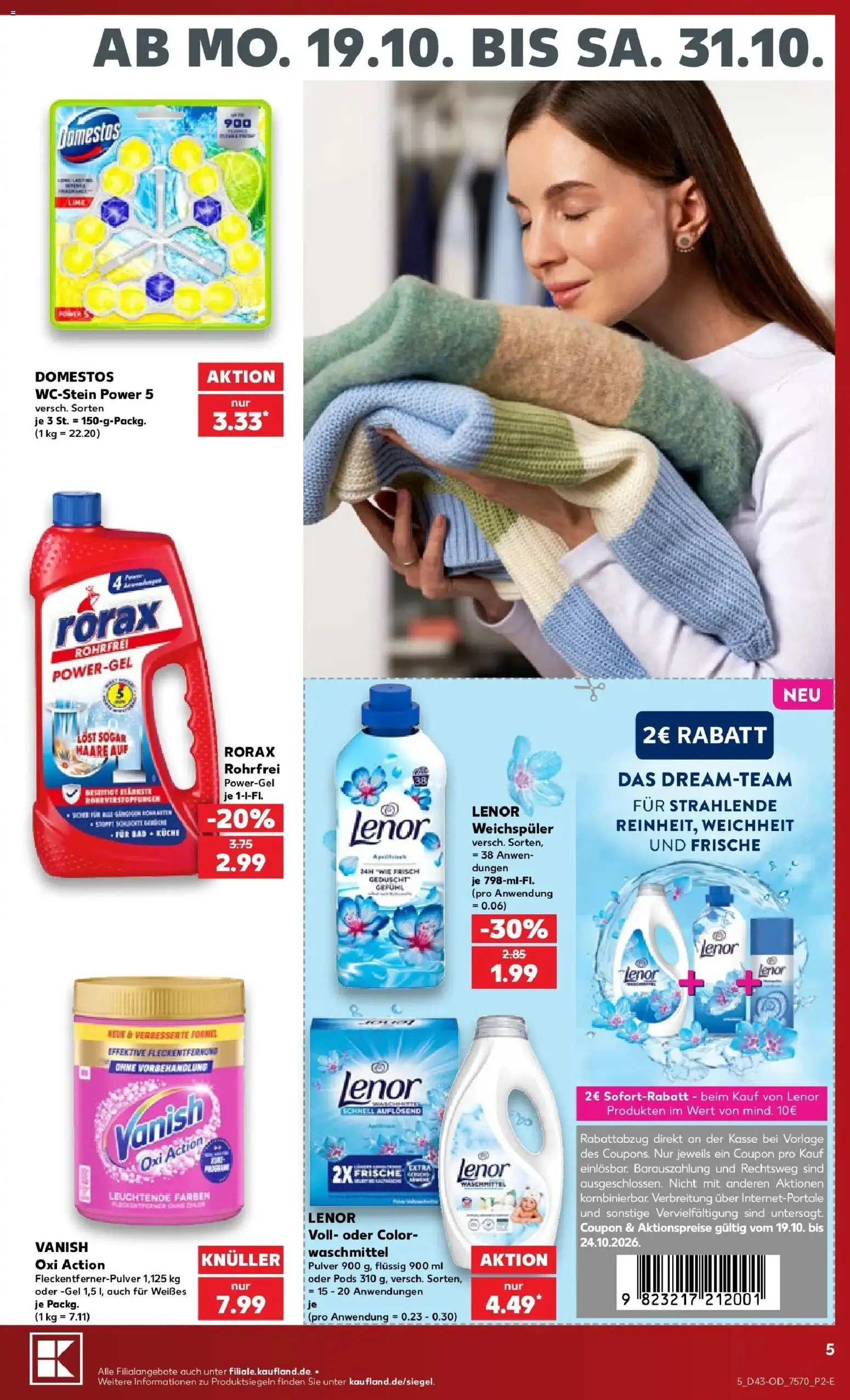 Vorschau von dem Prospekt des Geschäftes Kaufland, gültig ab dem 19.10.2026