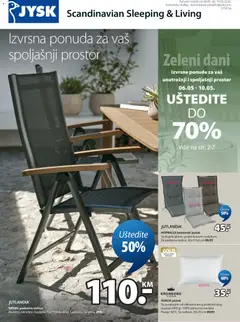 Pregled letka JYSK katalog trgovine JYSK vrijedi od 06.05.2026