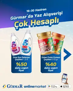 Gürmar Gürmar Katalog 16.06.2026 - Broşürünün önizlemesi
