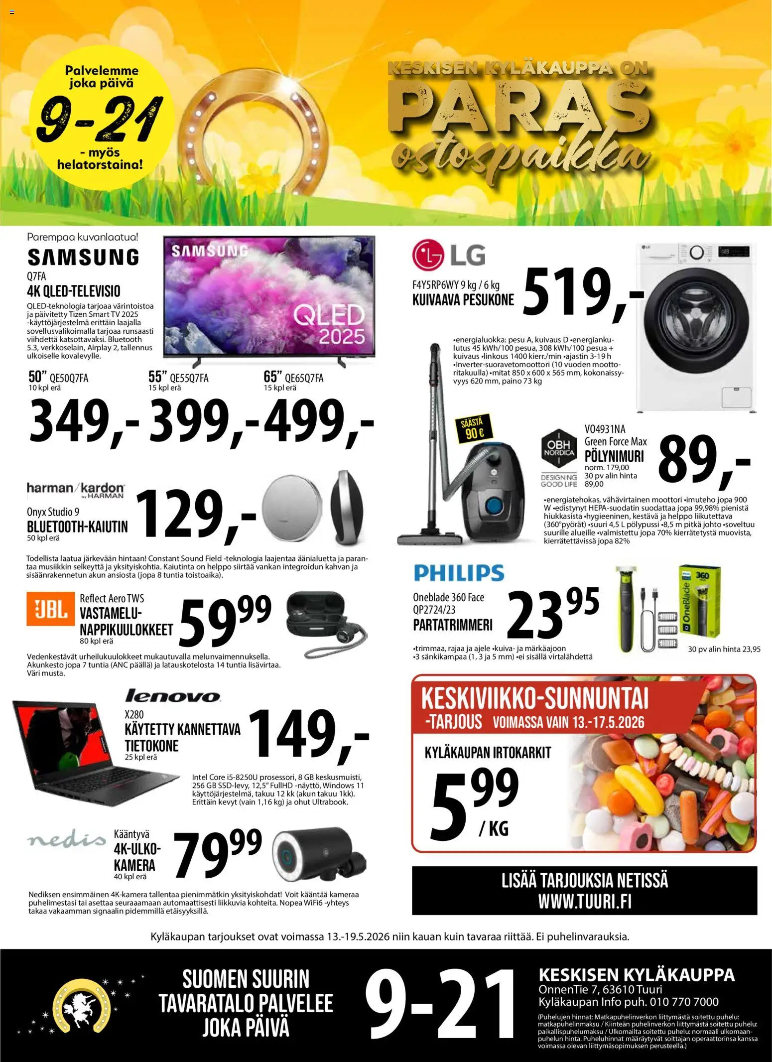 Kaupan Tuuri Tuuri tarjoukset esikatselu, voimassa 13/05/2026