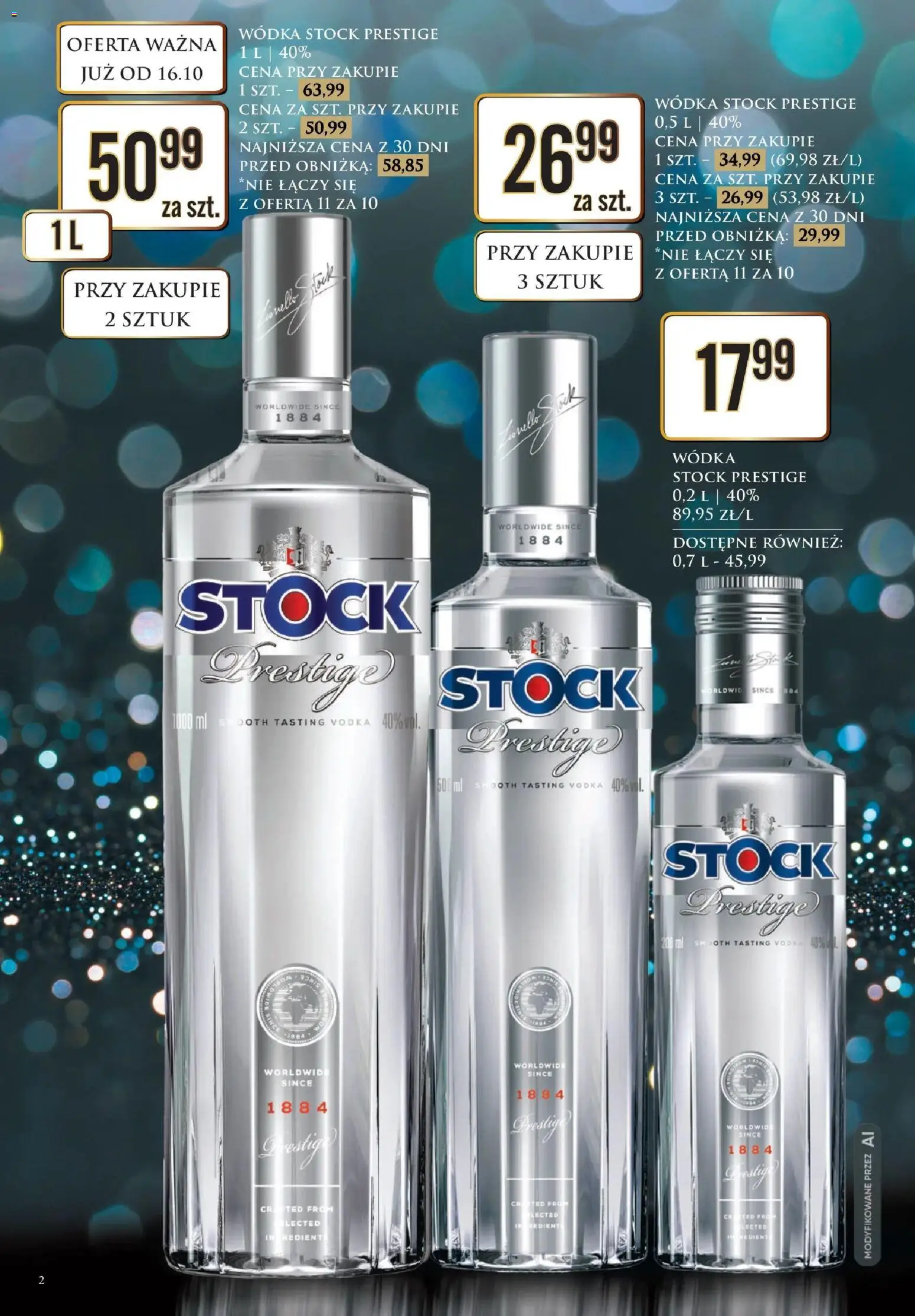 Pogląd gazetki "Dino gazetka - Katalog alkoholowy" ze sklepu Dino ważnej od 19.10.2026 - Wódka, Vodka, Wódka Stock