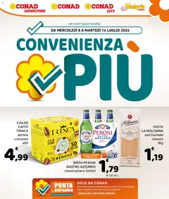 Anteprima dell'opuscolo Conad volantino Convenienza Più Sicilia dal negozio Conad valido da 08/07/2026