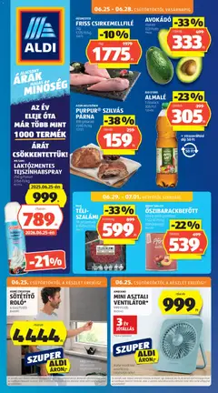 Aldi - Aldi akciós újság megtekintése, amely érvényes 2026.06.25.-től