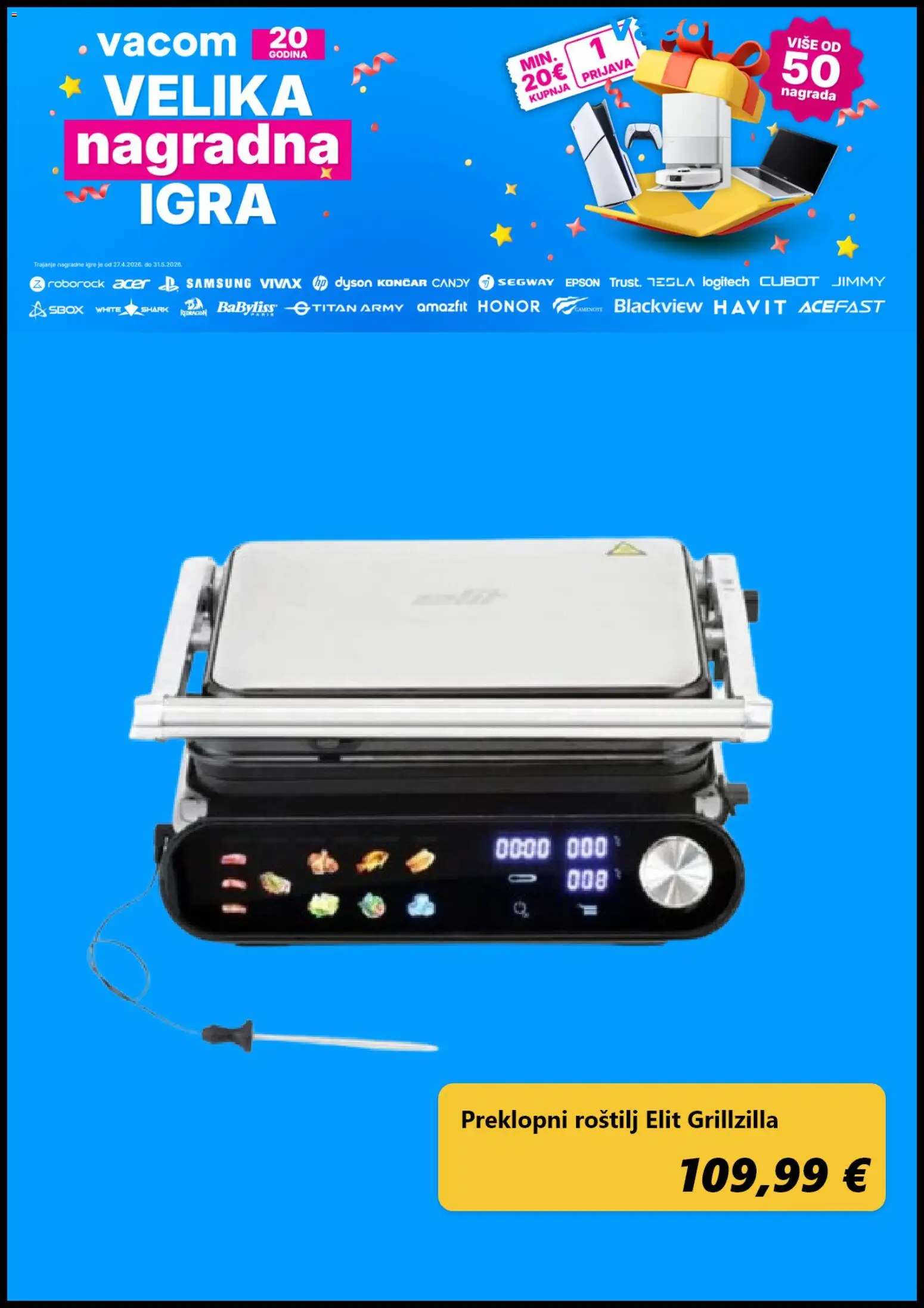 Pregled letka Katalog Vacom trgovine Vacom vrijedi od 04.05.2026